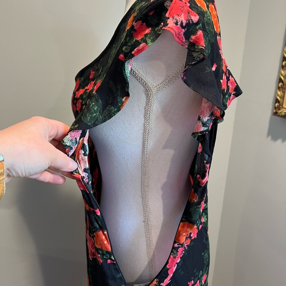 Anthropologie floral jumpsuit - Picture 4 of 7